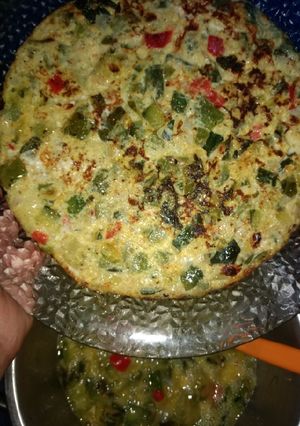 Una foto de Tortilla de Zapallitos