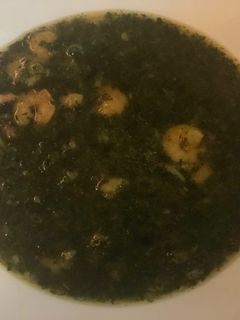 صورة لوصفة ملوخية بالجمبري