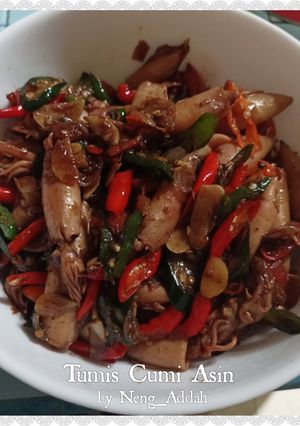 Foto resep Tumis Cumi Asin