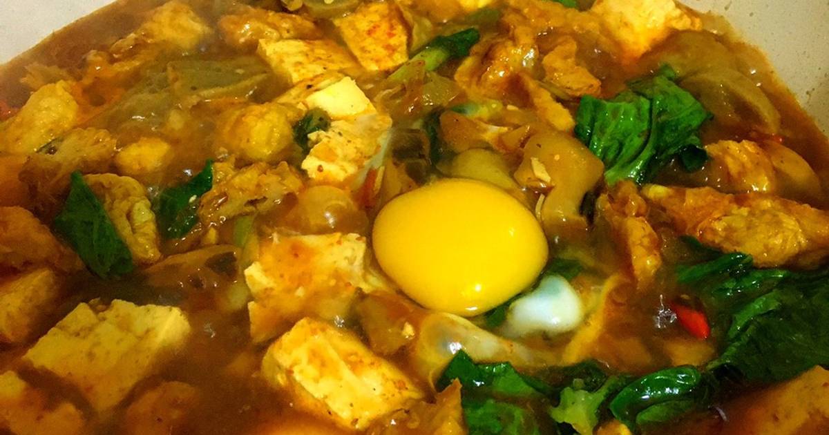 Resep Sundubu jjigae (sup tahu korea) oleh Wilo Cookpad