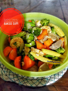 Foto resep 622. 🍲 Sapo Tahu Bakso Sapi