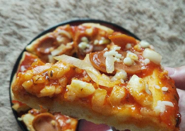 Langkah Mudah untuk Membuat Pizza Teflon yang Menggugah Selera