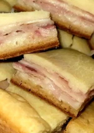 Una foto de Torta de fiambre licuada