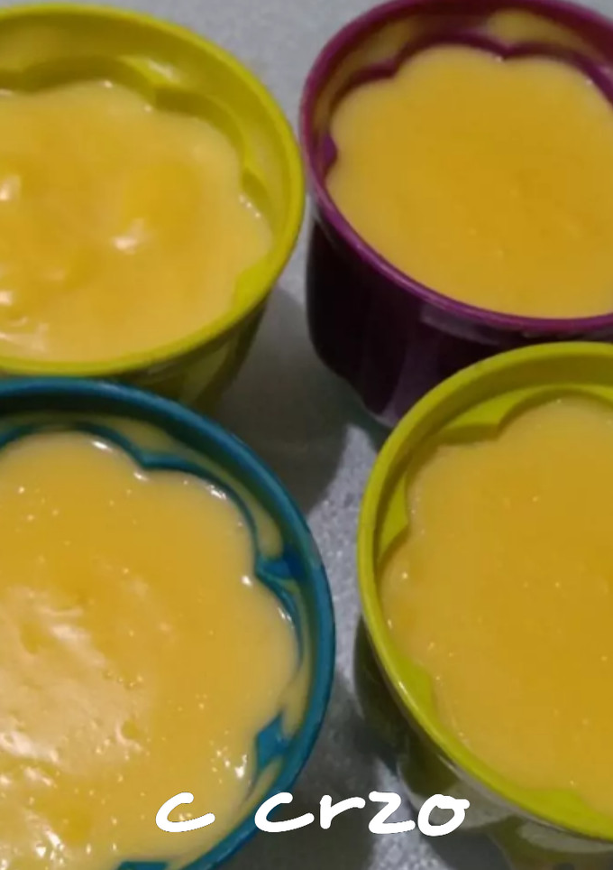 Una foto de Flan de huevo con leche de cabra