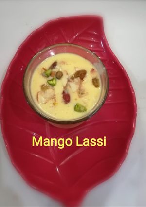A picture of Mango Lassi.