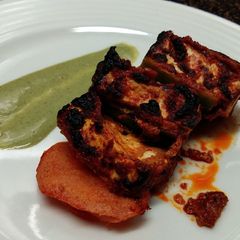 A picture of Paneer tikka.