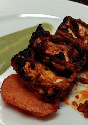 A picture of Paneer tikka.