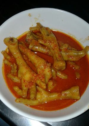 Foto resep Si ceker pereda galau 😂
