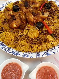 صورة لوصفة كبسه حساويه