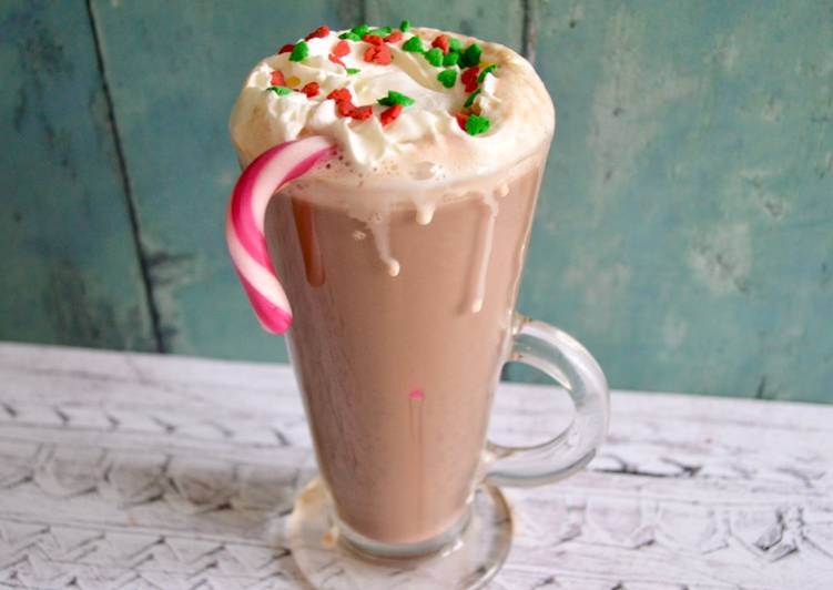 Recipe of Homemade Peppermint Hot Chocolate