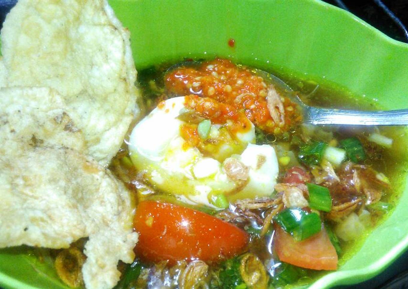 Soto ayam ala ala