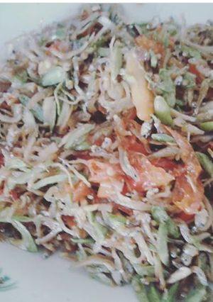 Foto resep Teri pete pedas #reseppertamaku