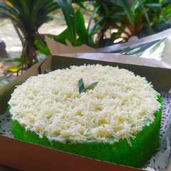 A picture of Bolu Pandan Kukus Fiber Creme.