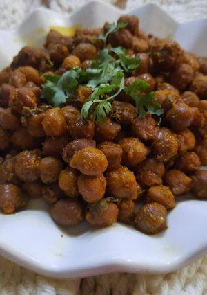 A picture of Kala chana.
