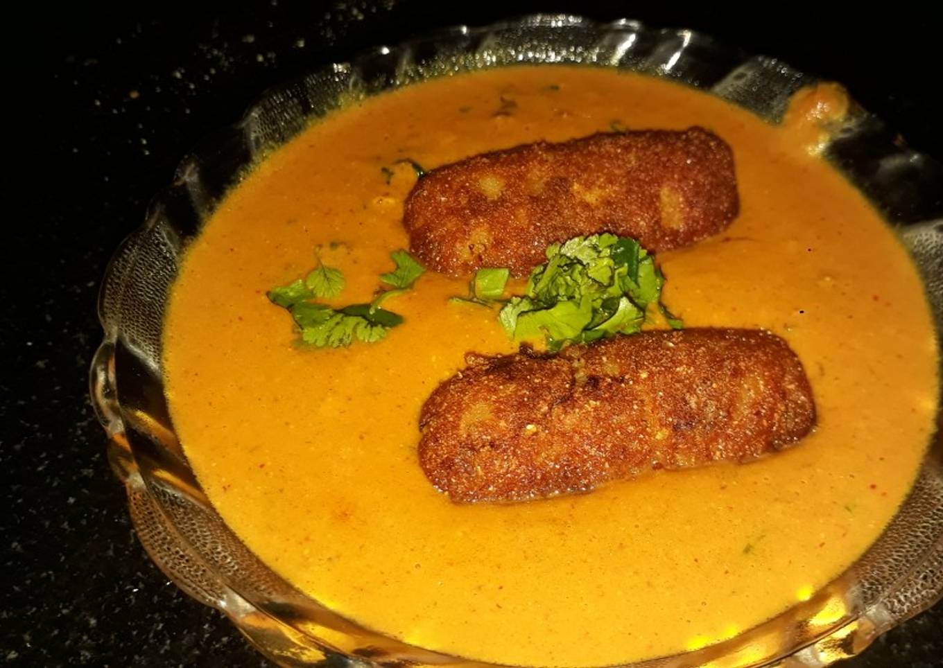Malai kofta in gravy
