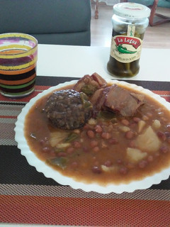 Una foto de Caparrones con manteca receta del pueblo de Zamora