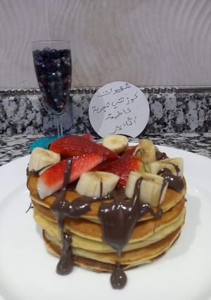 صورة لوصفة بان كيك