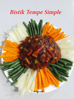 Foto resep Bistik Tempe Simple