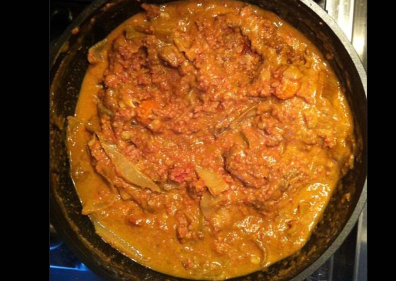 Mafé de bœuf ma recette à moi