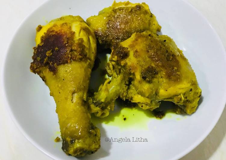 Resep Ayam panggang bumbu ingkung, Enak Banget
