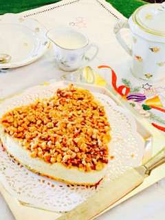Una foto de Tarta corazón San Valentín 💗