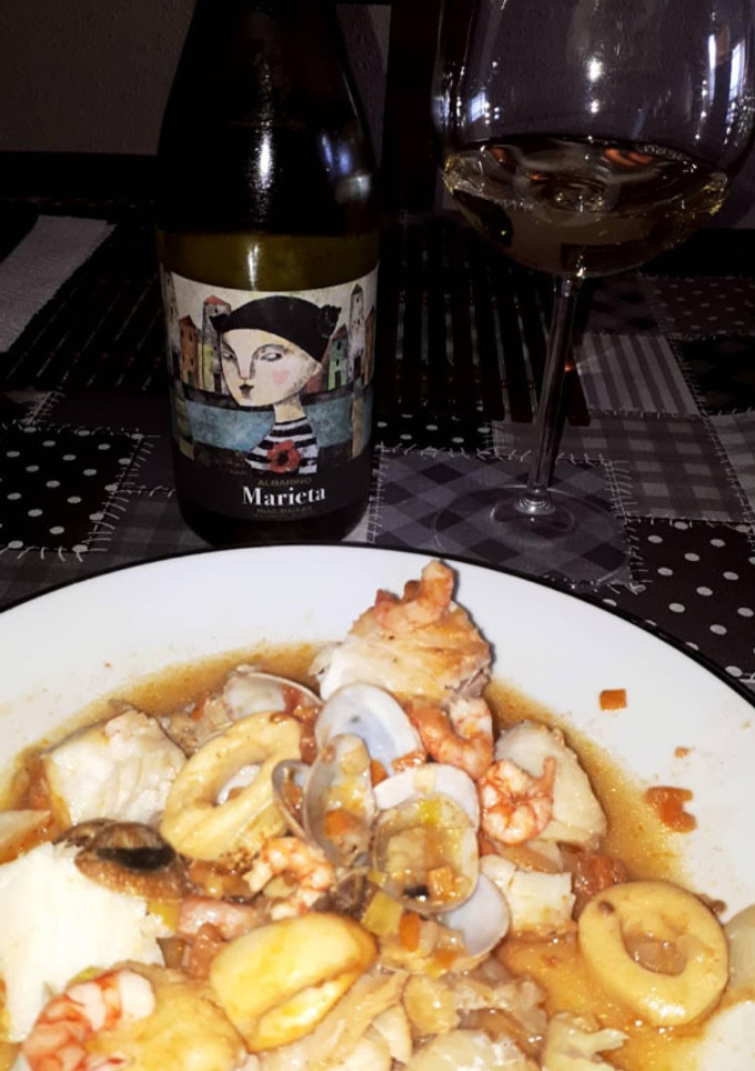 Una foto de Sopa de pescado