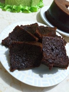 Foto resep Bolu karamel/sarang semut+step by step