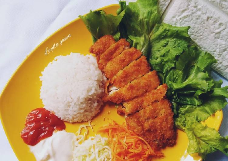 Cara Gampang Membuat Chicken katsu, Sempurna