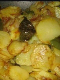 Una foto de Patatas calabresas