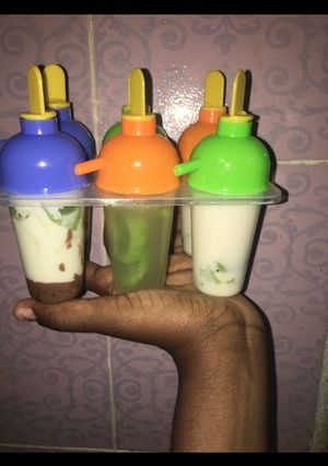 A picture of Popsicles.