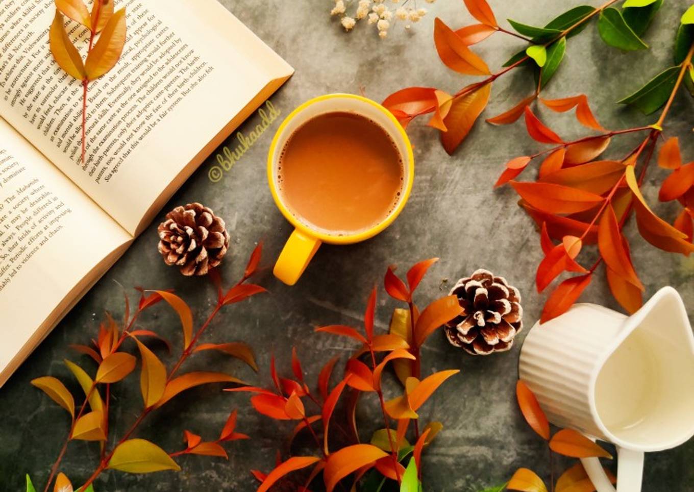Tea with coffee