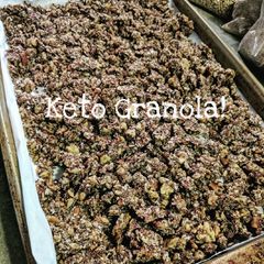 A picture of Keto Granola.