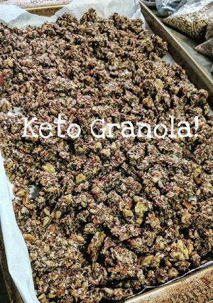 A picture of Keto Granola.