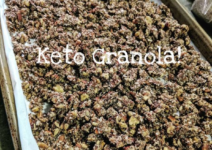 Simple Way to Prepare Speedy Keto Granola