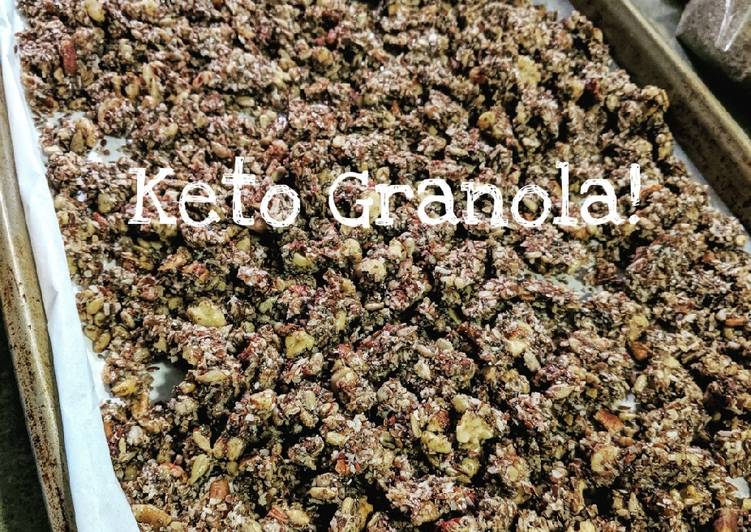 Easy Way to Make Appetizing Keto Granola
