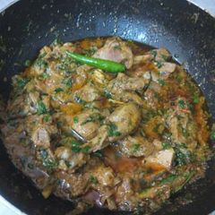 A picture of Chicken Kadahi.