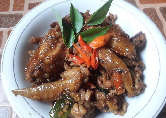 Ayam Kecap Kari Lada Hitam