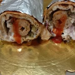 A picture of Chicken Seekh Roll.