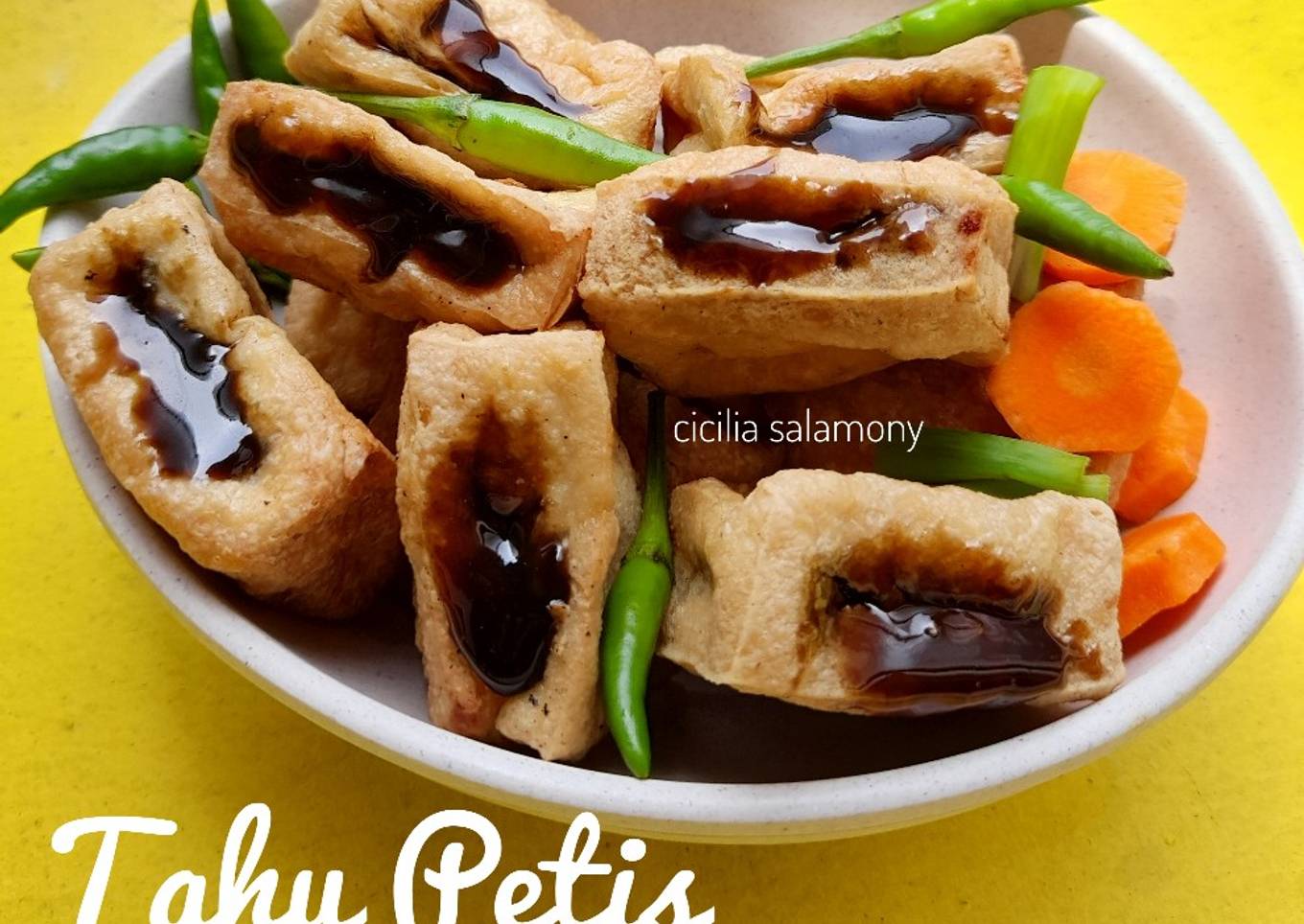 Tahu Petis Semarang Ala Fe