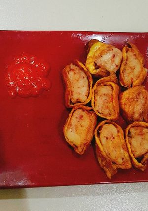 Foto resep Telor isi daging giling