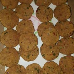 A picture of Beef shami kabab.