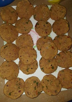 A picture of Beef shami kabab.