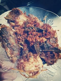 Foto resep Ayam goreng serundeng kelapa