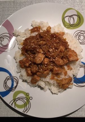 Villámgyors szecsuáni csirke 🐓 recept fotója