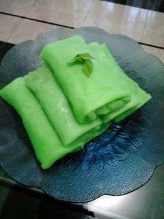 Foto resep Dadar Gulung Isi Unti Kelapa