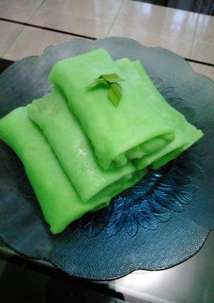 Foto resep Dadar Gulung Isi Unti Kelapa