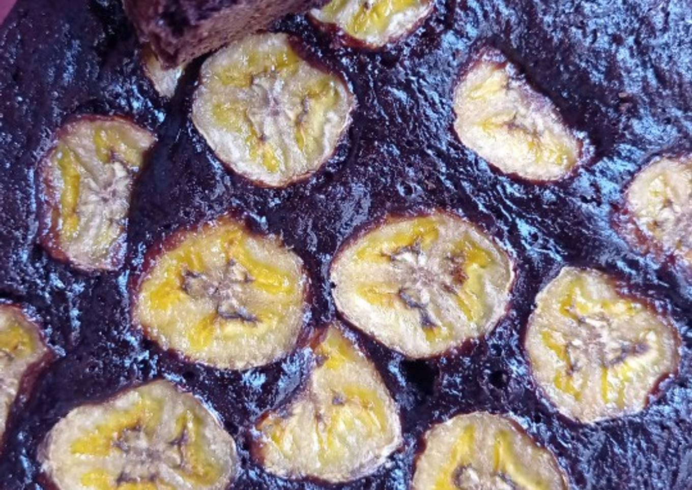 Banana chocolate cake