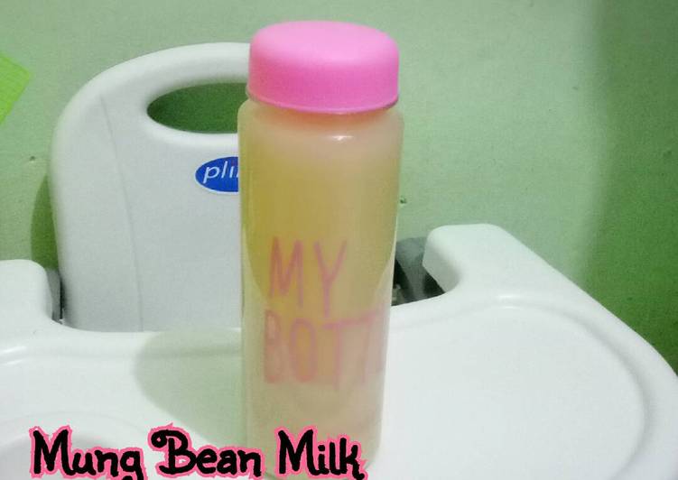 Resep Mung Bean Milk (u anak intoleran susu sapi), Sempurna