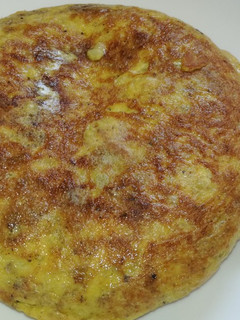 Una foto de Tortilla de patatas al curry