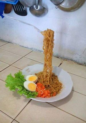 Foto resep Mie Goreng Terbang